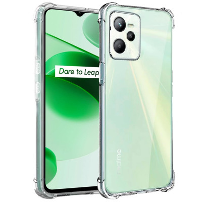 Shockproof Transparent Hard Case For Realme C35