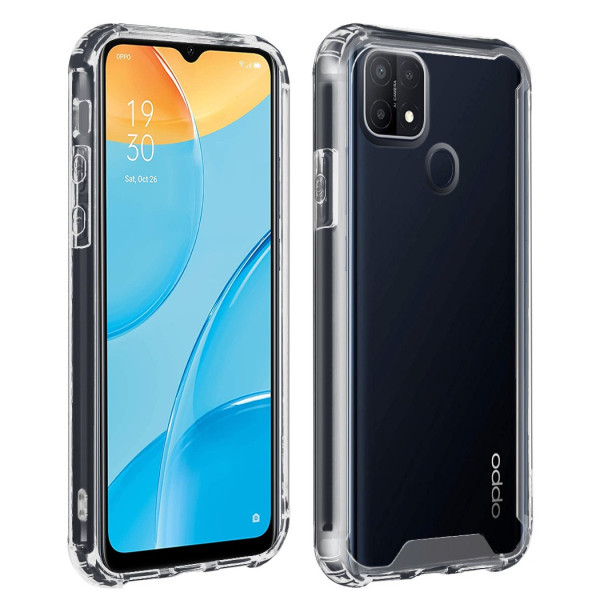 Estojo rígido transparente à prova de choque para Realme C55