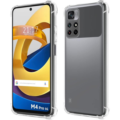 Funda Rígida Transparente Antigolpe Para Xiaomi PocoPhone M4 Pro 5G