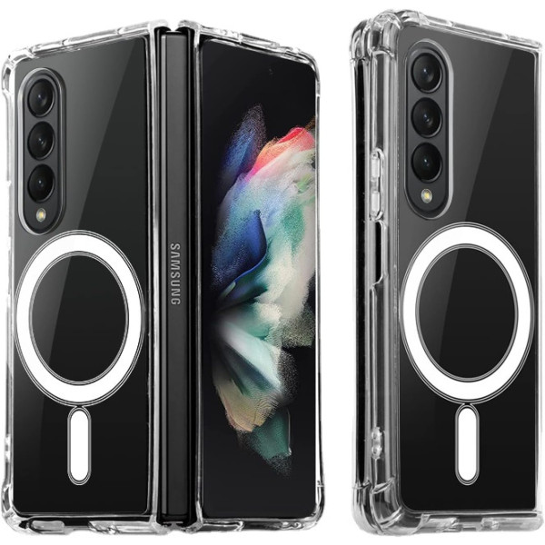 Funda Magnético Transparente Para Samsung Z Fold 4