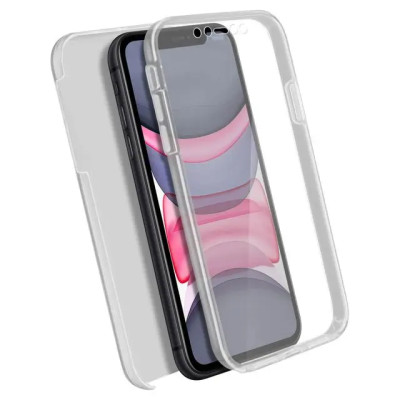 Double Sided Transparent Case for iPhone 11