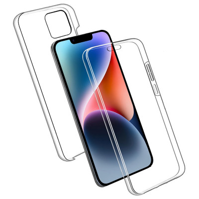 Funda Transparente De Doble Cara Para iPhone 14