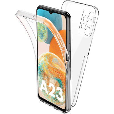 Double Sided Transparent Case for Samsung A24 4G