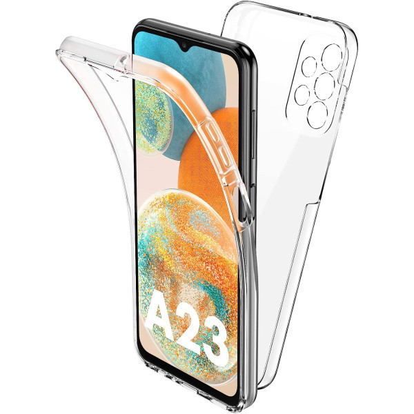 Estojo transparente frente e verso para Samsung A24 4G