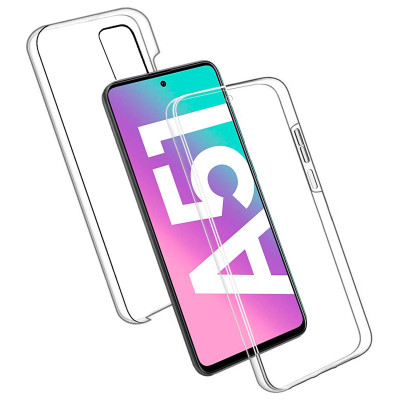 Estojo transparente frente e verso para Samsung A51 / M40S