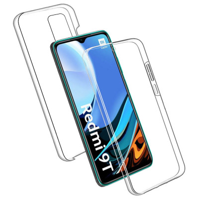 Double Sided Transparent Case for Xiaomi Redmi 9T
