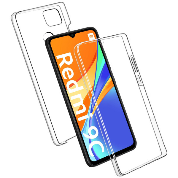 Capa transparente dupla face para Xiaomi Redmi 9C / Redmi 10A