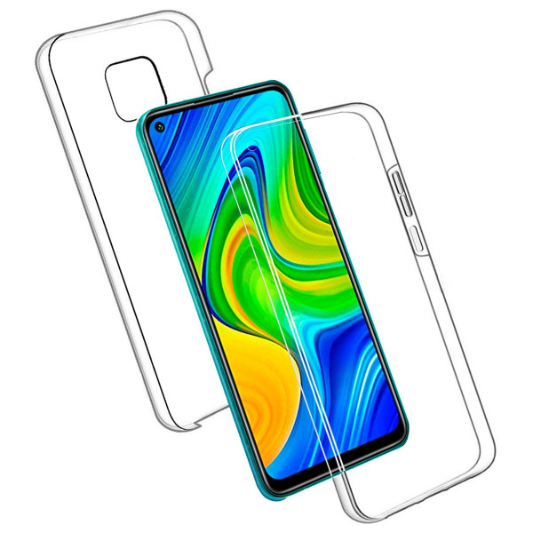 Capa transparente dupla face para Xiaomi Redmi 10 4G