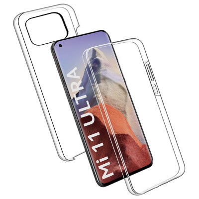 Capa transparente dupla face para Xiaomi Mi 11 Ultra