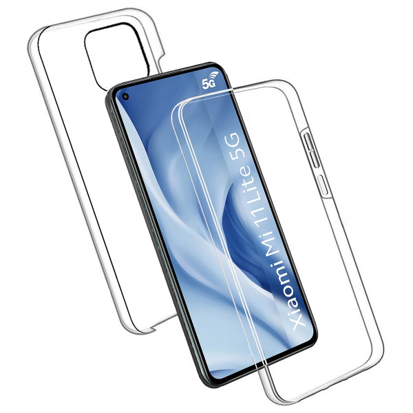 Funda Transparente De Doble Cara Para Xiaomi Mi 11 Lite