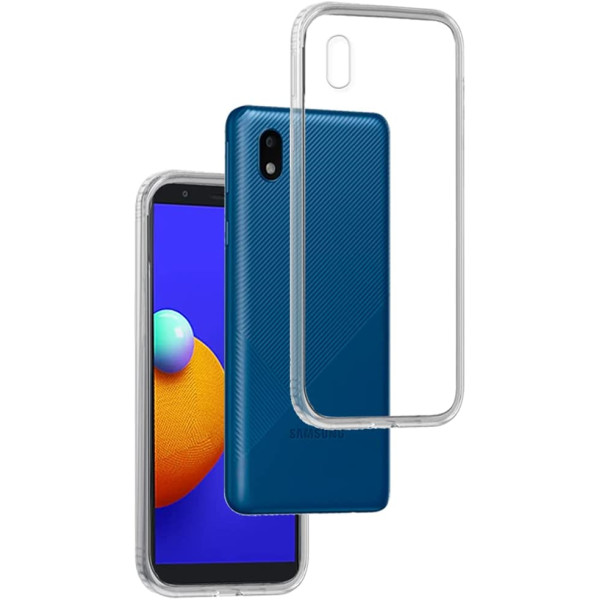 Transparente de silicone TPU 2.0 para Samsung A01 Core/M01 Core/A3 Core
