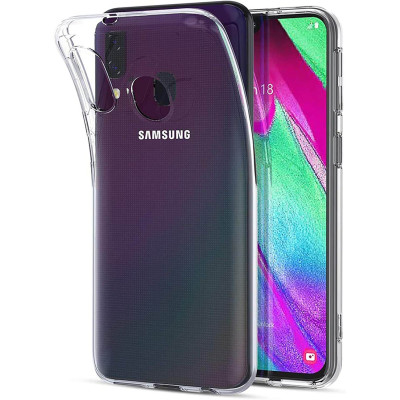 Funda Silicona Transparente TPU 2.0 para Samsung A40