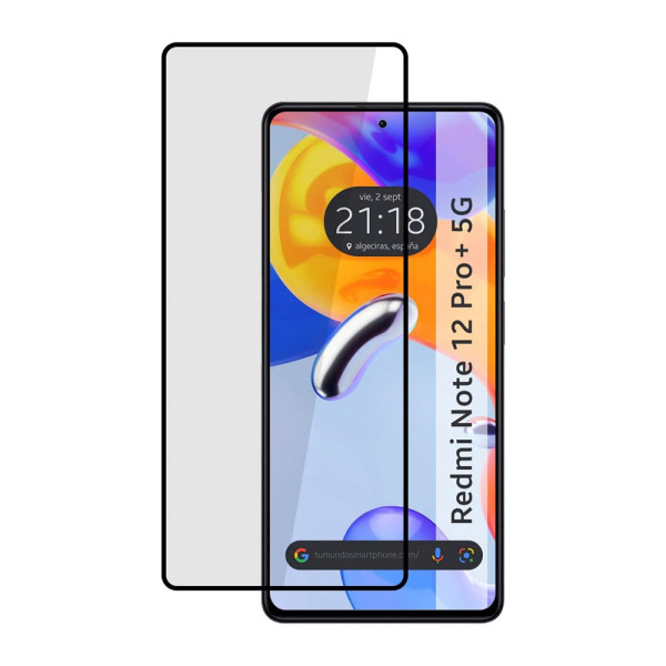 Protetor Eletrostatico modelo Full Glue Anti-Estatic 9H para Xiaomi Redmi Note 12 Pro Plus