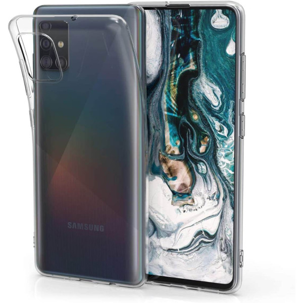 Transparente de silicone TPU 2.0 para Samsung A51
