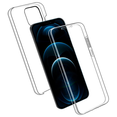 Double Sided Transparent Case for iPhone 12 Pro Max