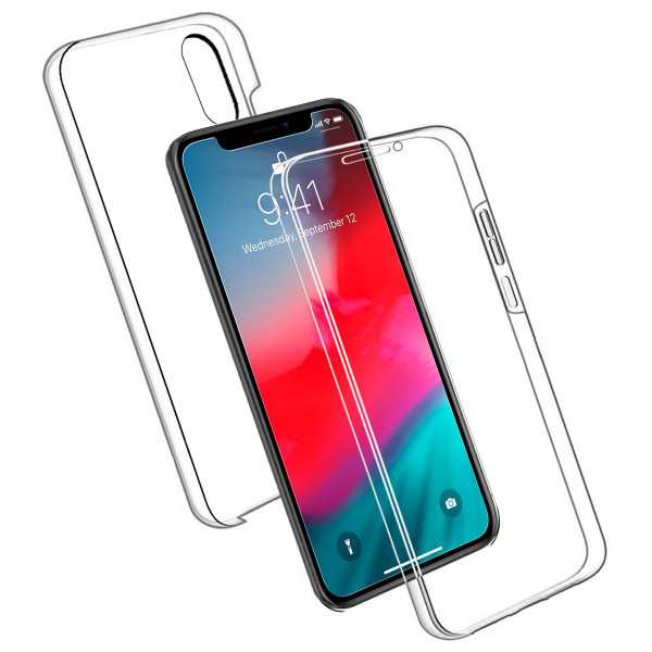 Double Sided Transparent Case for iPhone X / XS