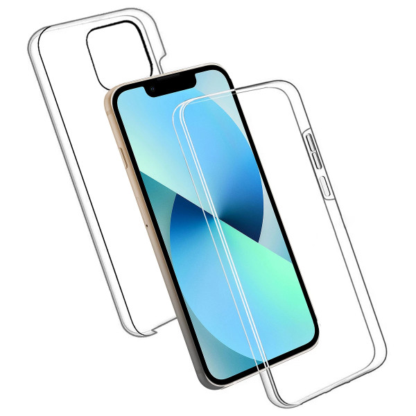 Funda Transparente De Doble Cara Para iPhone 13 Mini