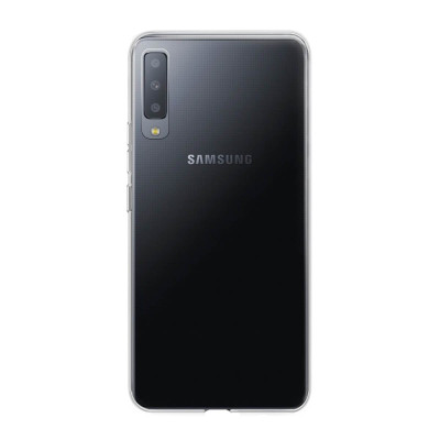Transparente de silicone TPU 2.0 para Samsung A7 2018
