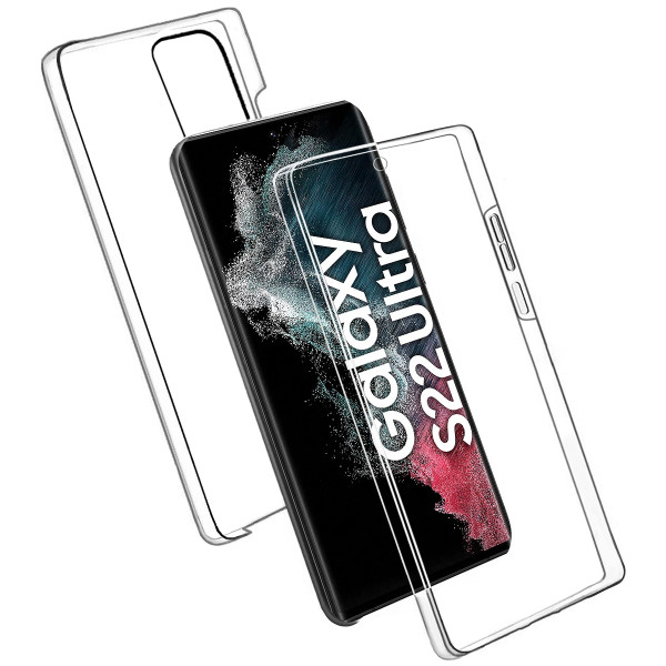 Funda Transparente De Doble Cara Para Samsung S22 Ultra