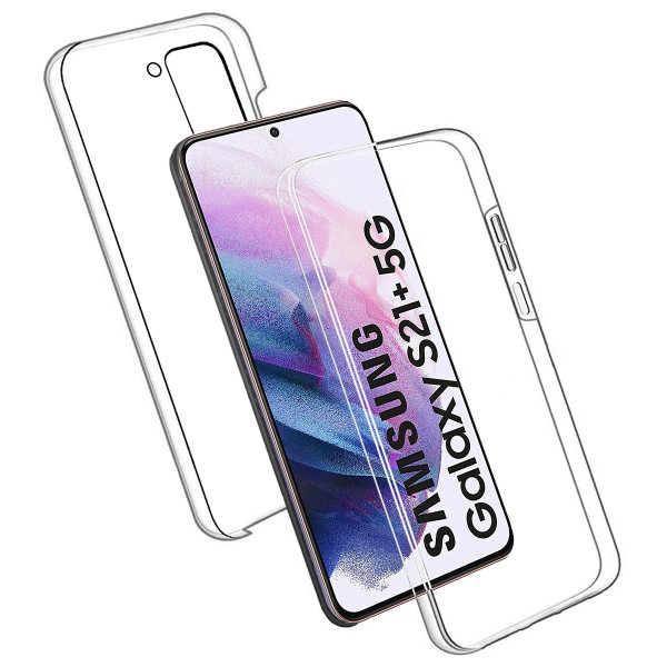 Double Sided Transparent Case for Samsung S21 Plus