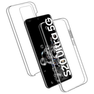 Double Sided Transparent Case for Samsung S20 Ultra