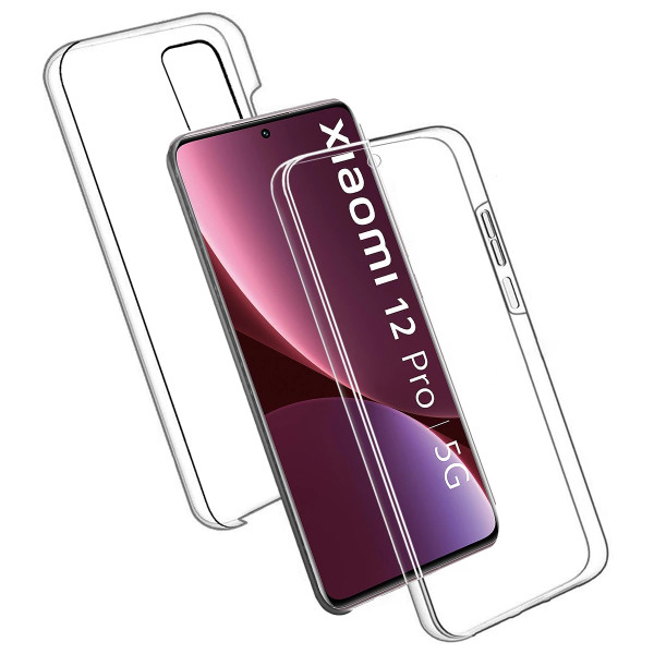 Capa transparente dupla face para Xiaomi Mi 12 Lite