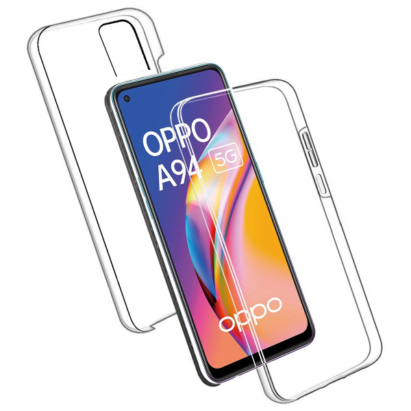 Funda Transparente De Doble Cara Para Oppo A94 / A95 5G