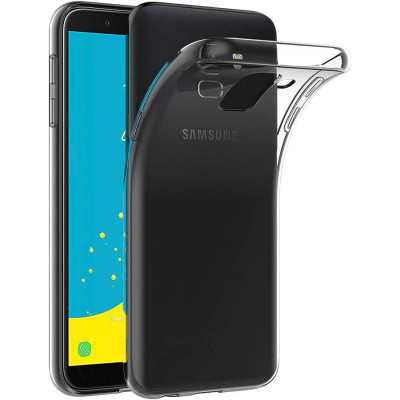 Funda Silicona Transparente TPU 2.0 para Samsung J6 2018