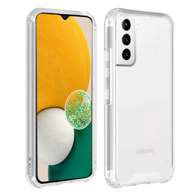 Estojo rígido transparente à prova de choque para Samsung Galaxy A04S / A13 5G