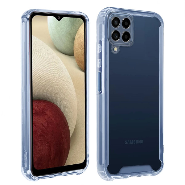 Shockproof Transparent Hard Case For Samsung Galaxy A12 / M12 / F12