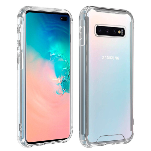 Shockproof Transparent Hard Case For Samsung Galaxy S10 Plus