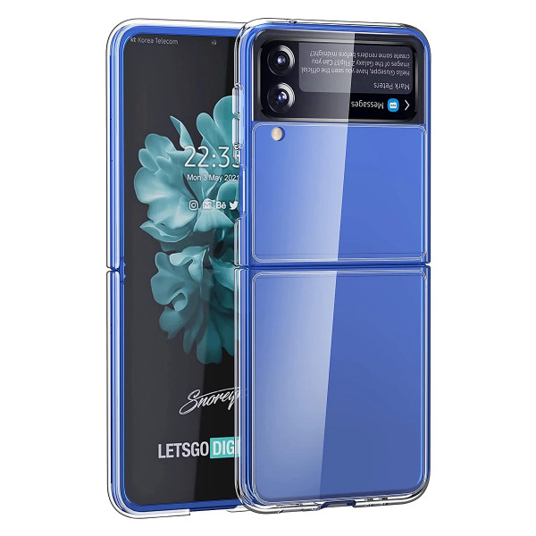 Funda Rígida Transparente Antigolpe Para Samsung Z FLIP 3