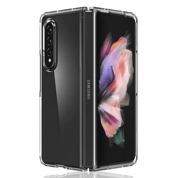 Funda Rígida Transparente Antigolpe Para Samsung Z FOLD 3
