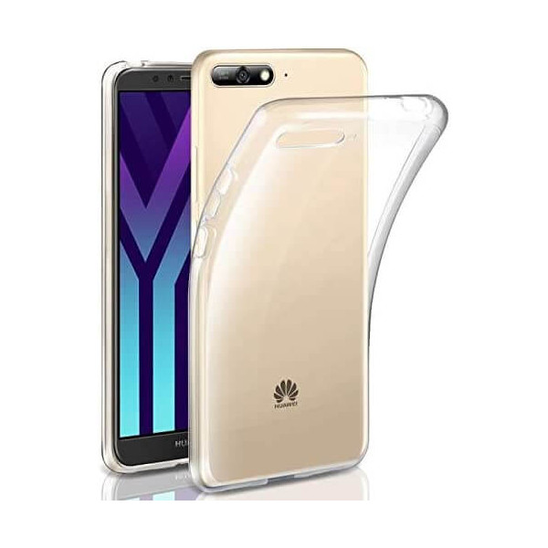 Funda Silicona Transparente TPU 2.0 para Huawei Y6 2018 / Honor 7A