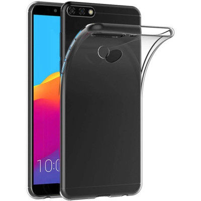 Funda Silicona Transparente TPU 2.0 para Huawei P smart / Honor 7S